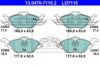 ATE 13.0470-7115.2 Brake Pad Set, disc brake